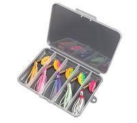 Night Fishing Octopus Bait 6g With Glowing PVC Body And Rotating Sequins To Mimic Live Prey For Bass Trout Anglers