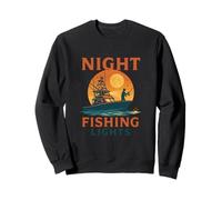 Night Fishing Under Moonlight Sweatshirt