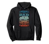 Night Garbage Truck Driver Garbage Collector Garbageman Dad Pullover Hoodie