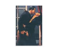 Night Geometry by jack_vettriano Wall Art Prints Poster (2) Poster Print Art Wall Painting Canvas Posters Modern Bedroom Decor 12x18inch(30x45cm)