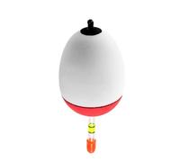 Night Glow Stick Slip Bobbers, 90g EVA Fishing Floats for Shore Anglers | High Contrast Finish, Continuous Glow, Tool Free Setup, White Color, Bank Fishing and Ice Fishing Use