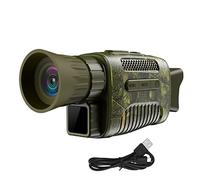 Night Goggles, NV650C 7 Levels Infrared Night Vision Device Goggles 1080P 4X Digital Zoom Day Night Photo Video Shooting Monocular Telescope Night Vision Device (Color : No memory card)