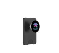 Night Growlers Bears Retrowave Synthwave 80s Grizzly PopSockets PopWallet for MagSafe