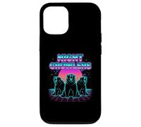 Night Growlers Retrowave Synthwave 80s Bear Roar Case for iPhone 12/12 Pro