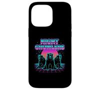 Night Growlers Retrowave Synthwave 80s Bear Roar Case for iPhone 14 Pro Max