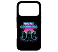 Night Growlers Retrowave Synthwave 80s Bear Roar Case for iPhone 17 Pro
