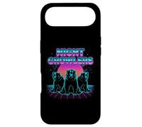 Night Growlers Retrowave Synthwave 80s Bear Roar Case for iPhone Air