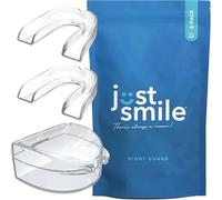 Night Guard for Teeth Grinding at Night - Moldable Dental Mouth Guard for Sleeping, Night Protection for Teeth Grinding, Clear, 2 Pack