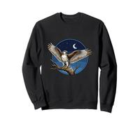 Night Hawk Guardian Of The Sky Silent Hunter Sweatshirt