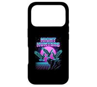 Night Hunters Eagles Retrowave Synthwave 80s Sky Case for iPhone 17 Pro