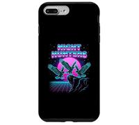 Night Hunters Eagles Retrowave Synthwave 80s Sky Case for iPhone 7 Plus/8 Plus