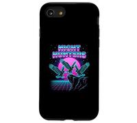 Night Hunters Eagles Retrowave Synthwave 80s Sky Case for iPhone SE (2020) / 7/8
