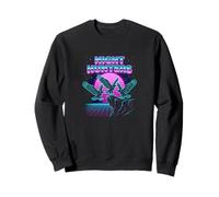 Night Hunters Eagles Retrowave Synthwave 80s Sky Sweatshirt