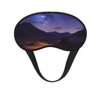 Night in The Desert Sleep Mask for Men Women Blackout Eye Masks for Sleep, Relaxing Zero Pressure Night Blindfold Soft Breathable Eye Cover for Travel, Night Work, Nap, Office