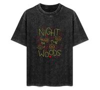 Night in The Woods Men's T-Shirt Unisex Black Tee S