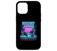 Night Jaws Retrowave Synthwave 80s Shark Cosmic Case for iPhone 12/12 Pro