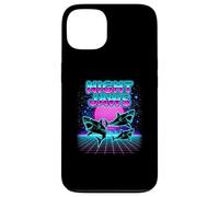 Night Jaws Retrowave Synthwave 80s Shark Cosmic Case for iPhone 13