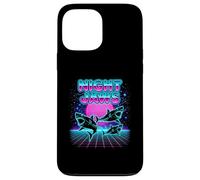 Night Jaws Retrowave Synthwave 80s Shark Cosmic Case for iPhone 13 Pro Max