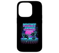 Night Jaws Retrowave Synthwave 80s Shark Cosmic Case for iPhone 14 Pro