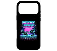 Night Jaws Retrowave Synthwave 80s Shark Cosmic Case for iPhone 17 Pro Max