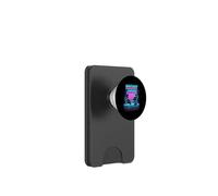 Night Jaws Retrowave Synthwave 80s Shark Cosmic PopSockets PopWallet for MagSafe
