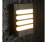 Night Lamp For Bedroom 7W Outdoor Wall Lights LED Bathroom Wall Light, IP55 Moisture-Proof, 700LM Cellar, Modern LED Staircase, Hallway, Cellar, Garden Warm White Light