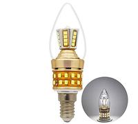 Night Lamp For Bedroom Chandelier E14 Light Bulb 9W E14 LED Candle Bulb 6000K White Light 850LM Equivalent to 80W Incandescent Halogen Bulbs,Chandelier E14 Light Bulb,Non