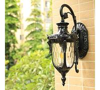 Night Lamp For Bedroom Indoor/Outdoor Wall Light, Wall Sconces, Simple Retro, Black Aluminum Garden Wall Lights, Patio, Terrace, Balcony, Porch, Garage, Wall