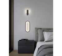 Night Lamp For Bedroom LED Indoor Wall Light, 15W LED Adjustable Lighting in 3 Color Temperatures Modern Wall, Wall Lighting, Home Hallway, Living Room, Staircase (Sch