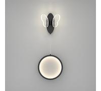 Night Lamp For Bedroom LED Indoor Wall Light, 15W LED Adjustable Lighting in 3 Color Temperatures Modern Wall, Wall Lighting, Home Hallway, Living Room, Staircase (Sch