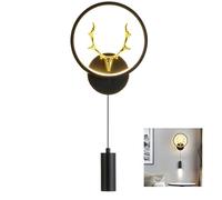 Night Lamp For Bedroom LED Indoor Wall Light, Modern Wall, 17W Wall Lighting Fixture, Adjustable in 3 Color Temperatures, Wall Sconces, Living Room Staircase, Bedside