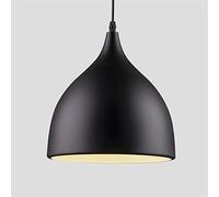 Night Lamp For Bedroom Modern Simple LED Pendant Light Fixture Vintage Retro E27 Industrial Style Metal DIY Installation Lighting Cafe Kitchen Dining Room Living Room (B