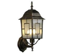 Night Lamp For Bedroom Outdoor Wall Light IP55, Aluminum Outdoor Wall, E27 Socket Wall Balconies, Porches or Terraces, Garden, Bulbs Not Included (A