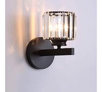 Night Lamp For Bedroom Retro Industrial Wall Light E27, Modern K9 Crystal Wall Glass LED Wall Sconces, Indoor Wall Sconces, Bedside, s, Living Room, Study, Cafe, Hallw