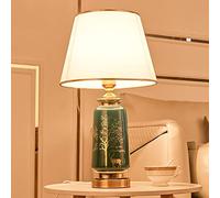 Night Lamp For Bedroom Table,H:53.0cm Light Bedside,?:30.0cm Fabric hade, Table Living Room, 1xE27, max.60.0 W,bring Cord Switch,Bulb not included