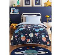 Night Lark 4.5 Tog Junior Coverless Duvet Set Navy