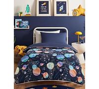 Night Lark Children's Coverless Duvet 4.5 Tog - Space Adventure, Single