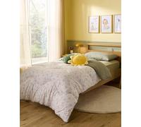 Night Lark Children's Coverless Duvet and Pillowcase Set - Coverless Duvet Double 4.5 Tog with Advanced Smartfil® Fibre, Machine Washable, Hypoallergenic - Leopard Family, Double Bed Size