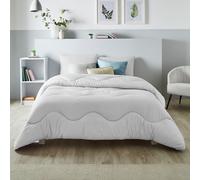 Night Lark Coverless Duvet 10.5 Tog Linen - Cloud Grey, Single