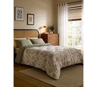 Night Lark Coverless Duvet 10.5 Tog - Abstract Palms, Double