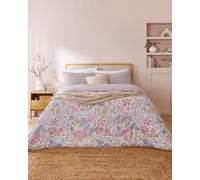 Night Lark Coverless Duvet and Pillowcase Set, Spring Summer Collection - 6 Tog Super King Coverless Duvet with Smartfil® Fibre, Machine Washable, Hypoallergenic - Wildflower, Super King Bed Size