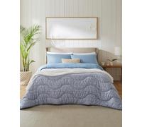 Night Lark Coverless Duvet and Pillowcase Set, Spring Summer Collection - 6 Tog Super King Coverless Duvet with Smartfil® Fibre, Machine Washable, Hypoallergenic - Coastal Calm, Super King Bed Size