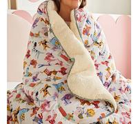 Night Lark Happy Dogs Throw - Multi