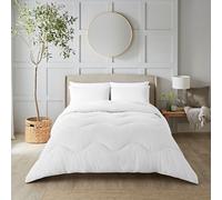 Night Lark Seersucker Coverless 10.5 Tog Duvet & Pillowcase Set NORDIC MIST GREY DOUBLE