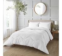 Night Lark Seersucker Coverless 4.5 Tog Duvet NORDIC MIST GREY DOUBLE