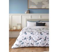Night Lark Snow Day 10.5 Tog Coverless Duvet Set White