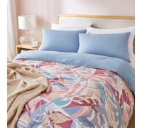 Night Lark Sunset Palms 10.5 Tog Coverless Duvet & Pillowcase Bundle SUNSET PALMS DOUBLE