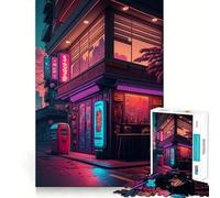 Night Life 1000 Piece Jigsaws for Adults Mind Exercise Toy Quiet Fun Design Assembly Thoughtful Gift (38x52cm)