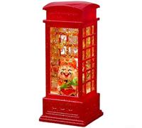 Night Light Designed for Spring Festival Decor Featuring God of Wealth Motif Water Balanced Construction and Soft Consistent Light Output (C)