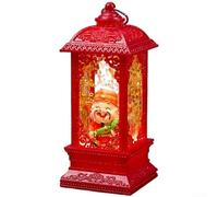 Night Light Designed for Spring Festival Decor Featuring God of Wealth Motif Water Balanced Construction and Soft Consistent Light Output (F)